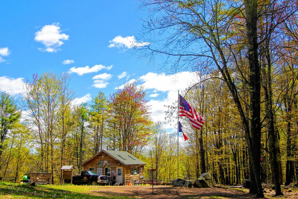 Top O' The Hill Disc Golf in Canterbury on May 6, 2021.  MELISSA CURRAN