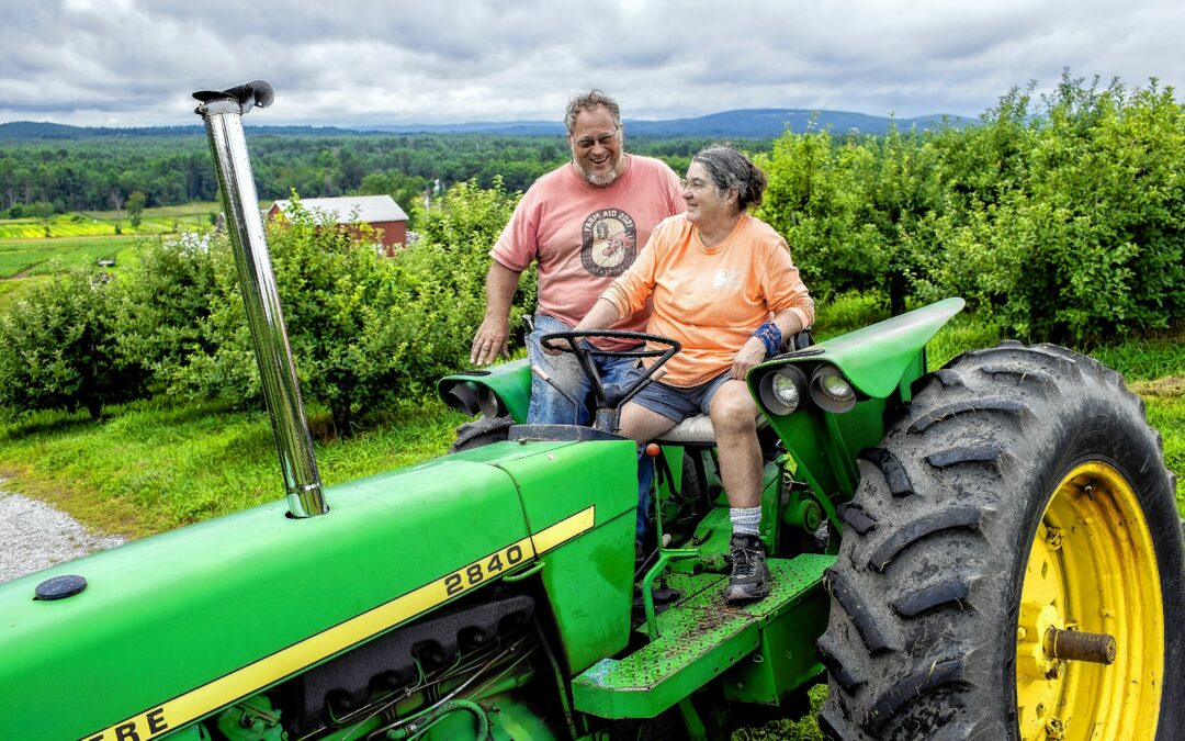 Diane and Chuck Souther have built a life together around their love of apples and each other